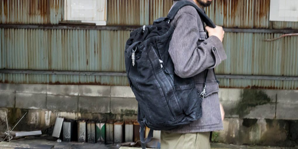 天然素材の風合いが魅力的なバックパック Porter Classic ハードリネン リュックサック ポータークラシック Hard Linen Rucksack