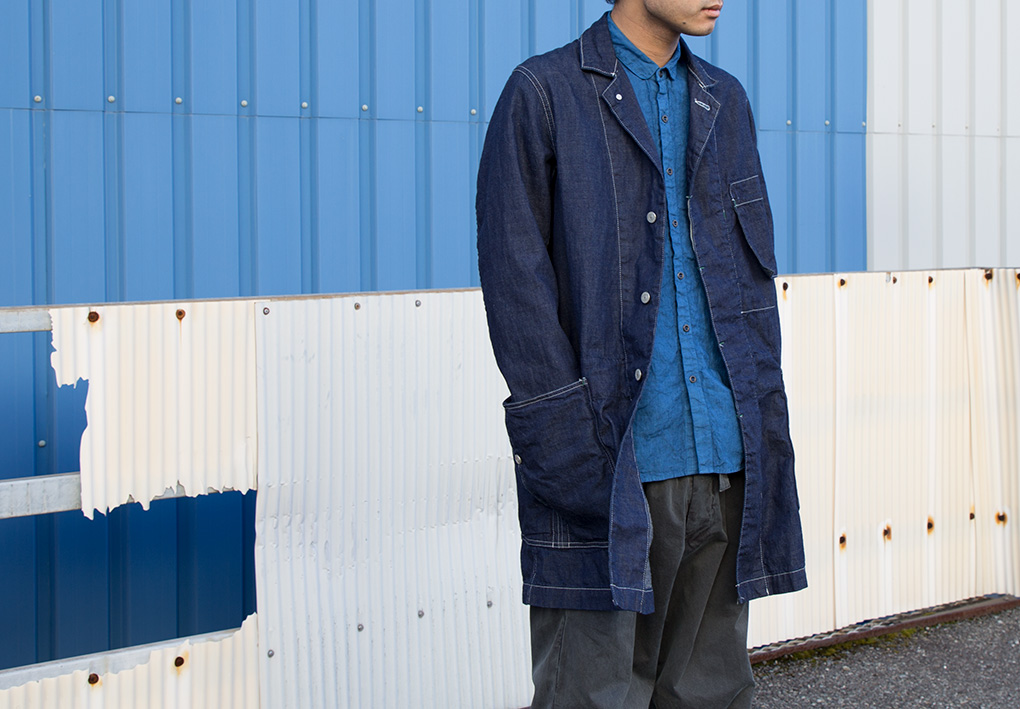 aie【SASSAFRAS】Whole Leaf Coat